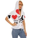 I love pineapple juice Lightweight Drawstring Hooded Top View3