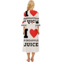 I love pineapple juice Midsummer Wrap Dress View4