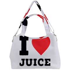 I Love Juice Double Compartment Shoulder Bag by ilovewhateva