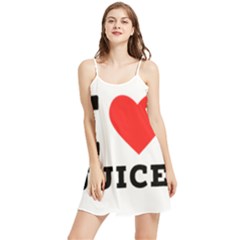 I Love Juice Summer Frill Dress by ilovewhateva