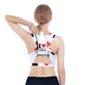 I love strawberry juice Sports Bra With Pocket View2