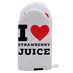 I Love Strawberry Juice Microwave Oven Glove by ilovewhateva