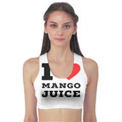 I Love Mango Juice  Sports Bra by ilovewhateva