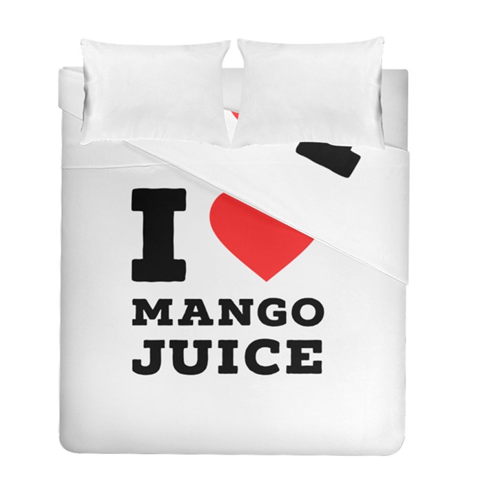 I love mango juice  Duvet Cover Double Side (Full/ Double Size)