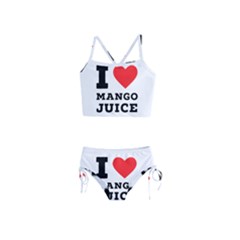 I Love Mango Juice  Girls  Tankini Swimsuit by ilovewhateva