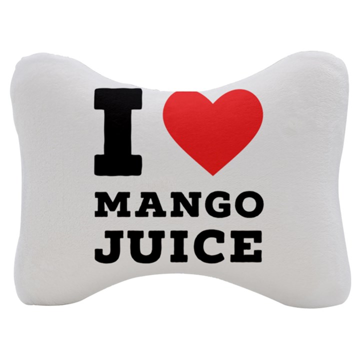 I love mango juice  Velour Seat Head Rest Cushion