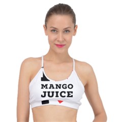 I Love Mango Juice  Basic Training Sports Bra by ilovewhateva