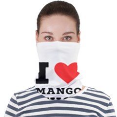 I Love Mango Juice  Face Seamless Bandana (adult) by ilovewhateva