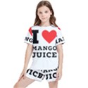 I love mango juice  Kids  Tee And Sports Shorts Set View1