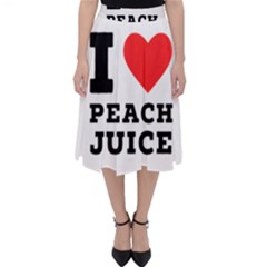 I Love Peach Juice Classic Midi Skirt by ilovewhateva