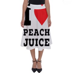 I Love Peach Juice Perfect Length Midi Skirt by ilovewhateva