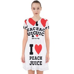 I Love Peach Juice Adorable In Chiffon Dress by ilovewhateva