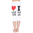 I love peach juice Kids  Capri Leggings  View2