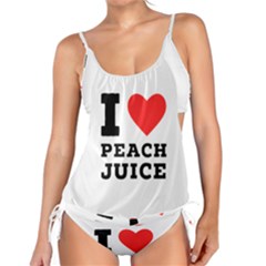 I Love Peach Juice Tankini Set by ilovewhateva