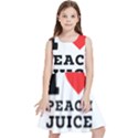 I love peach juice Kids  Skater Dress View1