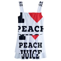 I Love Peach Juice Kids  Layered Skirt Swimsuit by ilovewhateva