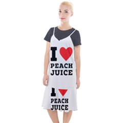 I Love Peach Juice Camis Fishtail Dress by ilovewhateva