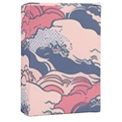 Waves Ocean Sea Water Pattern Rough Seas Playing Cards Single Design (rectangle) With Custom Box