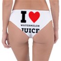 I love watermelon juice Reversible Classic Bikini Bottoms View2