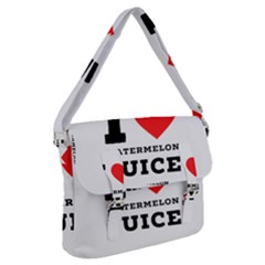 I Love Watermelon Juice Buckle Messenger Bag by ilovewhateva