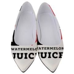 I Love Watermelon Juice Women s Low Heels by ilovewhateva