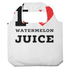 I Love Watermelon Juice Premium Foldable Grocery Recycle Bag by ilovewhateva