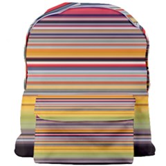 Neopolitan Horizontal Lines Strokes Giant Full Print Backpack