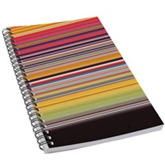 Neopolitan Horizontal Lines Strokes 5 5  X 8 5  Notebook by Bangk1t