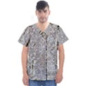 Manuscript Lost Pages Lost History Men s V-Neck Scrub Top View1