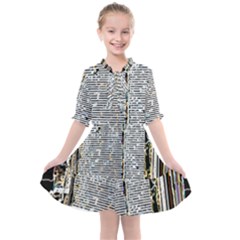 Manuscript Lost Pages Lost History Kids  All Frills Chiffon Dress by Bangk1t