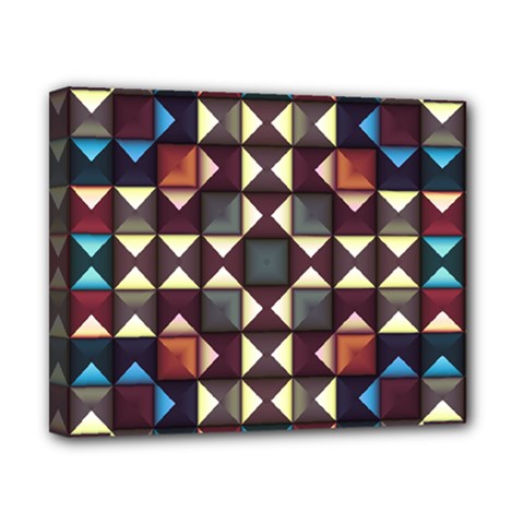 Symmetry Geometric Pattern Texture Canvas 10  X 8  (stretched)