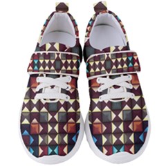 Symmetry Geometric Pattern Texture Women s Velcro Strap Shoes by Bangk1t