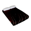 Red Gold Black Voracious Plant Leaf Fitted Sheet (Full/ Double Size) View2