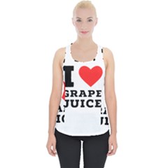 I Love Grape Juice Piece Up Tank Top by ilovewhateva