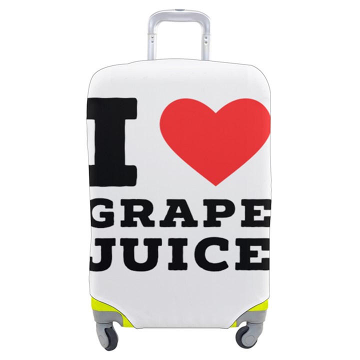 I love grape juice Luggage Cover (Medium)