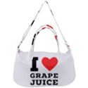 I love grape juice Removable Strap Handbag View1