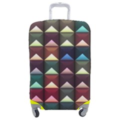 Diamond Geometric Square Design Pattern Luggage Cover (medium) by Bangk1t