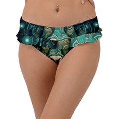 Bull Star Sign Frill Bikini Bottoms by Bangk1t