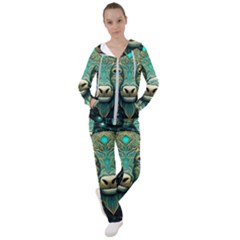 Bull Star Sign Women s Tracksuit by Bangk1t