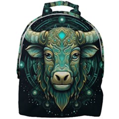 Bull Star Sign Mini Full Print Backpack by Bangk1t