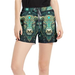 Bull Star Sign Women s Runner Shorts by Bangk1t