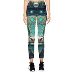 Bull Star Sign Pocket Leggings  by Bangk1t