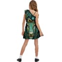 Bull Star Sign Kids  One Shoulder Party Dress View4