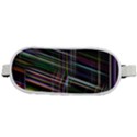 False Prismatic Black Background Rounded Waist Pouch View2