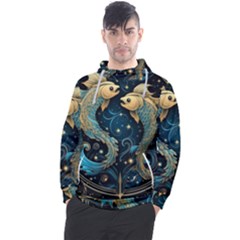 Fish Star Sign Men s Pullover Hoodie by Bangk1t