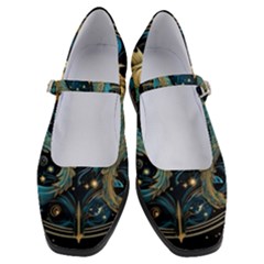 Fish Star Sign Women s Mary Jane Shoes by Bangk1t