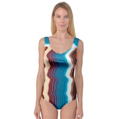 Line Vertical Lines Color Lines Princess Tank Leotard  by Bangk1t