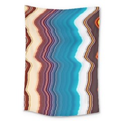 Line Vertical Lines Color Lines Large Tapestry by Bangk1t