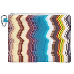 Line Vertical Lines Color Lines Canvas Cosmetic Bag (xxl) by Bangk1t