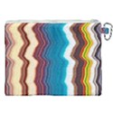 Line Vertical Lines Color Lines Canvas Cosmetic Bag (XXL) View2